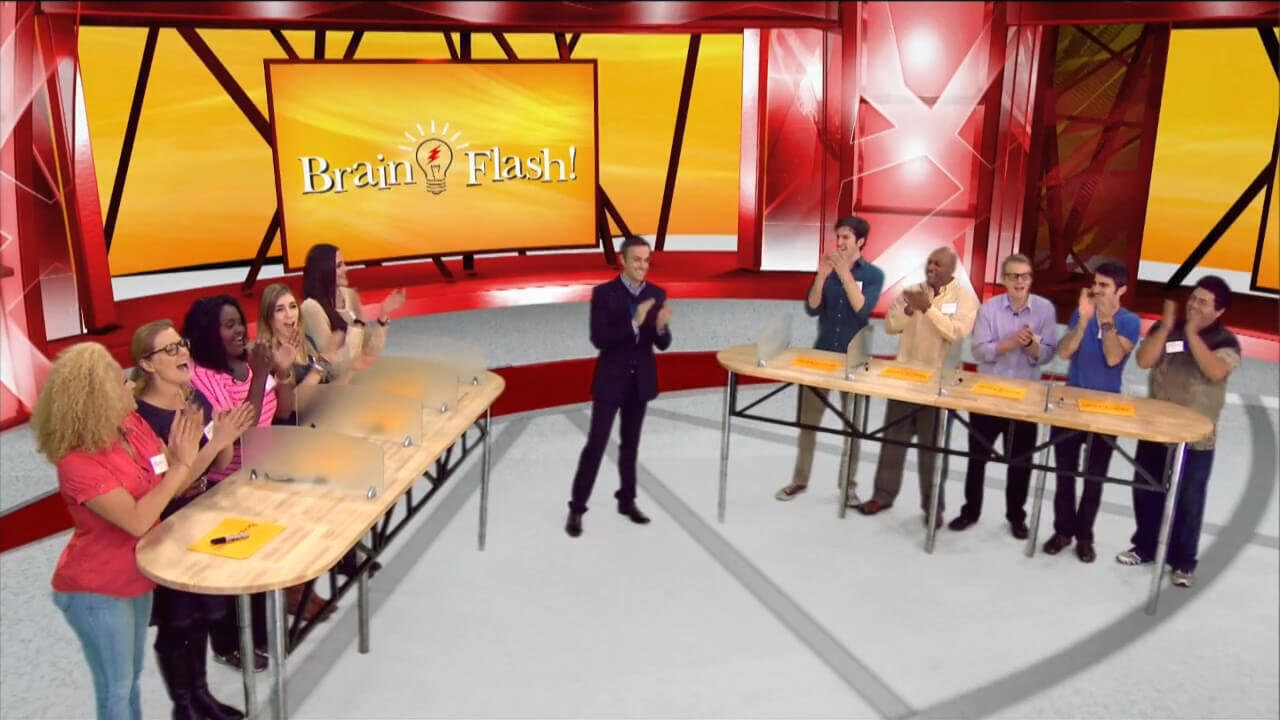 Brain Flash Game Show Set